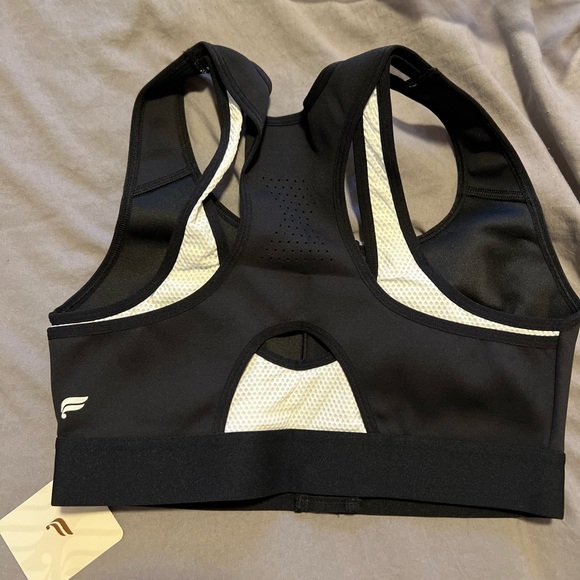 Front Zip High Impact Sports Bra - Picture 2 of 4